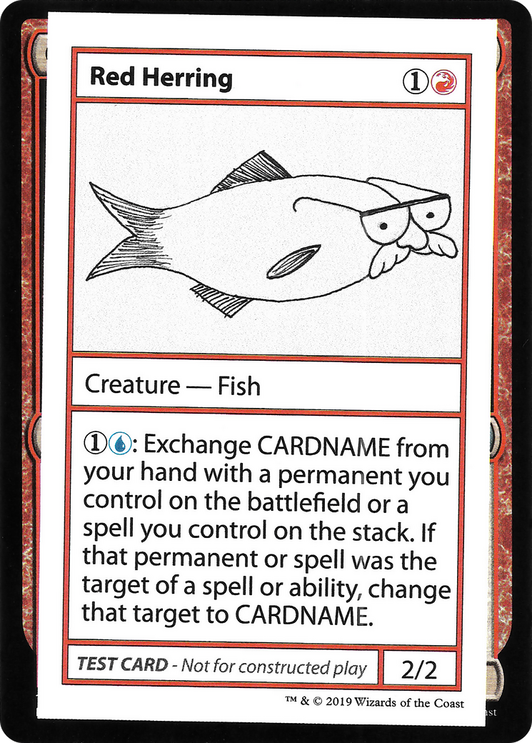 Red Herring (2021 Edition) [Mystery Booster Playtest Cards]