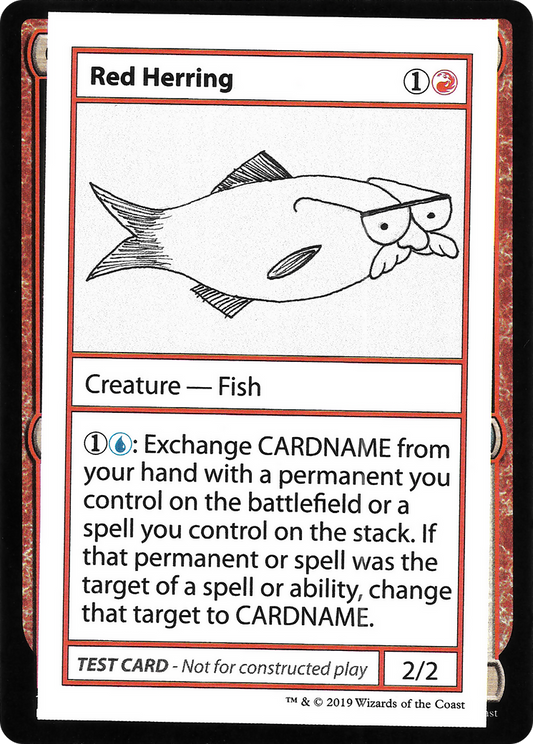Red Herring (2021 Edition) [Mystery Booster Playtest Cards]