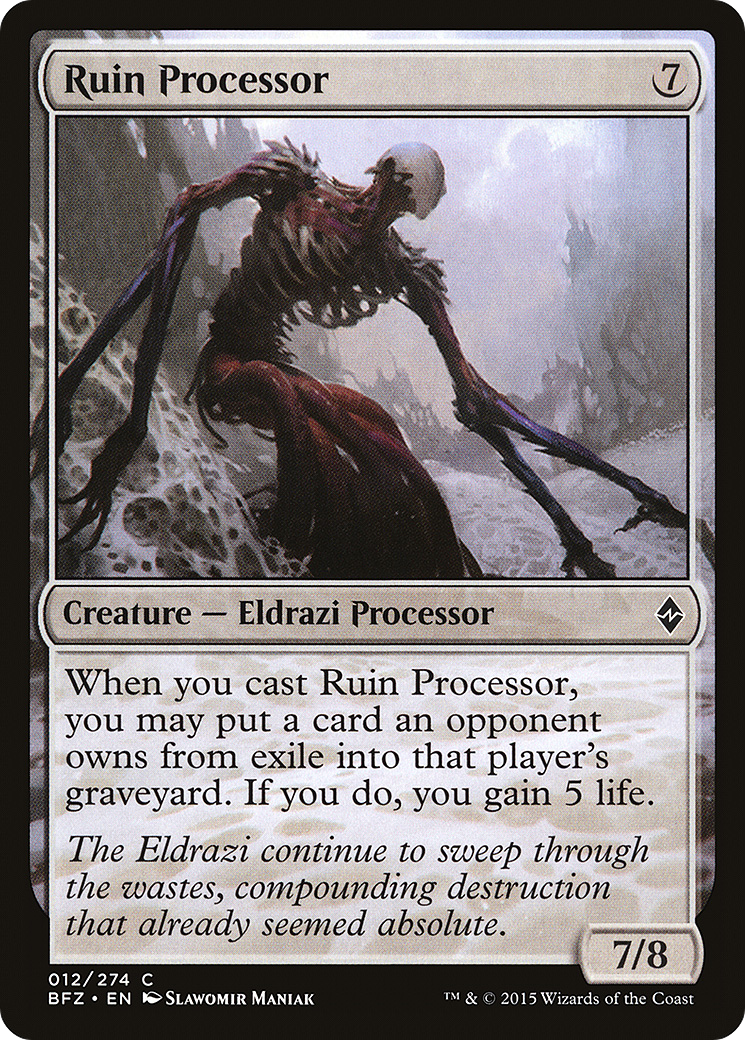 Ruin Processor (012) - Battle for Zendikar