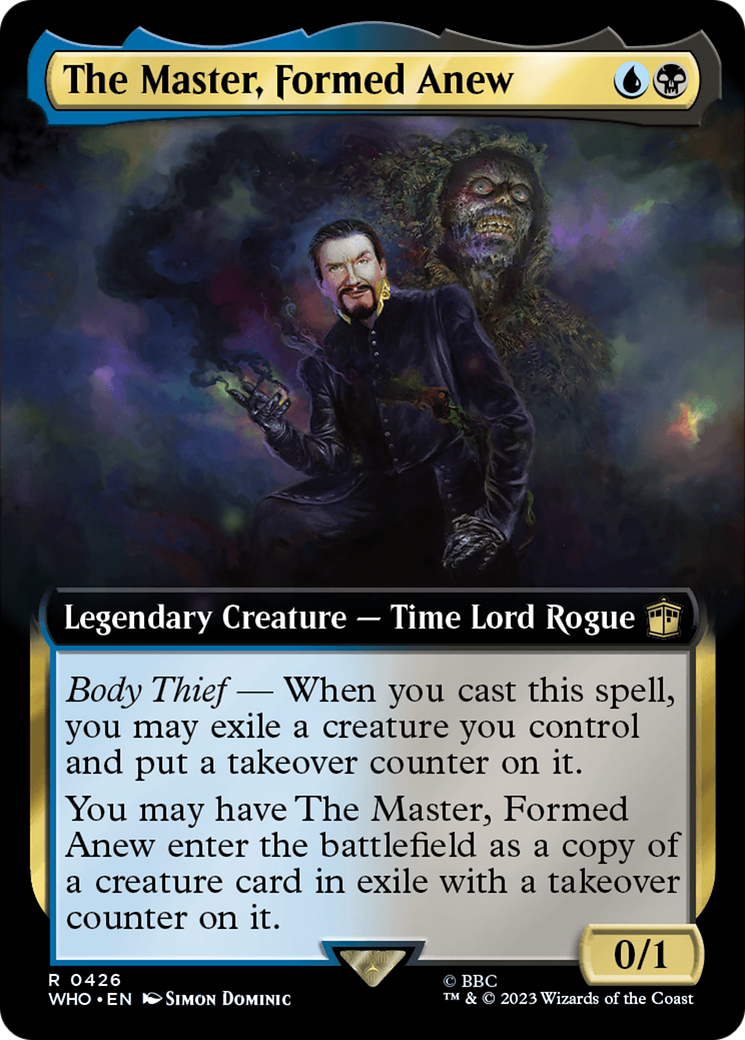 The Master, Formed Anew (Extended Art) [Doctor Who] | Silver Goblin