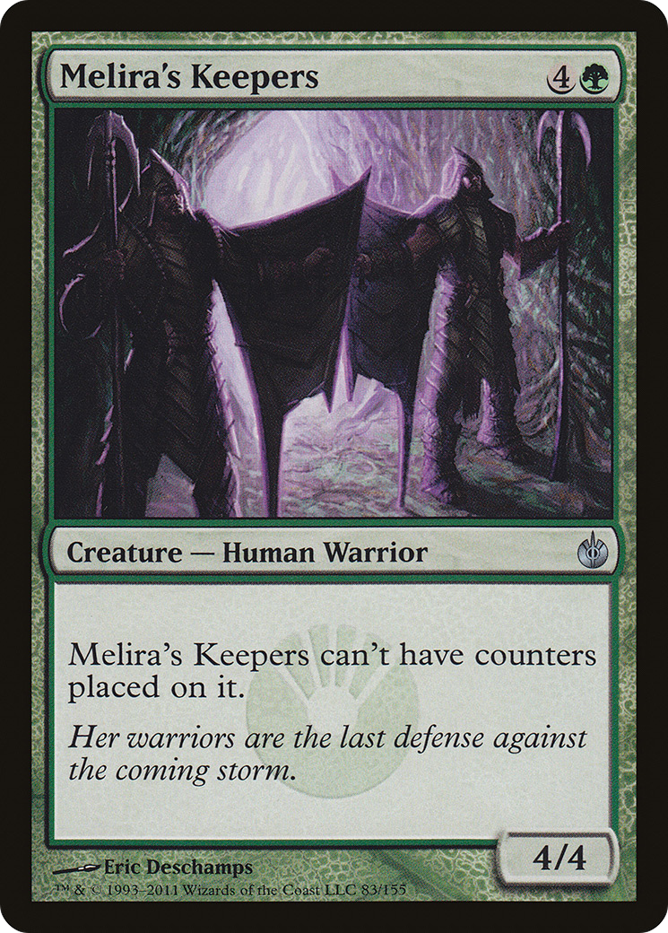 Melira's Keepers (083) - Mirrodin Besieged