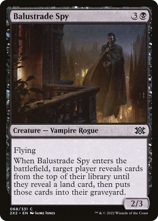 Balustrade Spy [Double Masters 2022] Foil