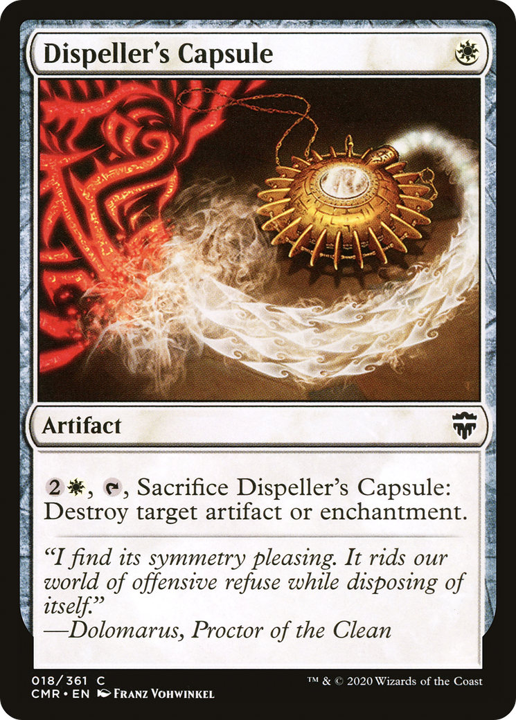 Dispeller's Capsule [Commander Legends] Foil