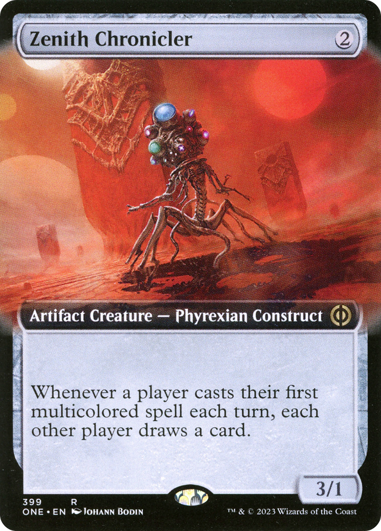 Zenith Chronicler (Extended Art) [Phyrexia: All Will Be One] Foil