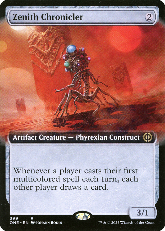 Zenith Chronicler (Extended Art) [Phyrexia: All Will Be One] Foil