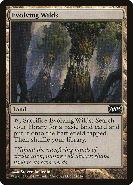 Evolving Wilds [Magic 2013] Foil