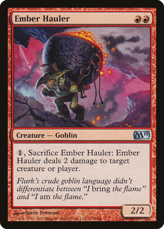 Ember Hauler [Magic 2011] Foil
