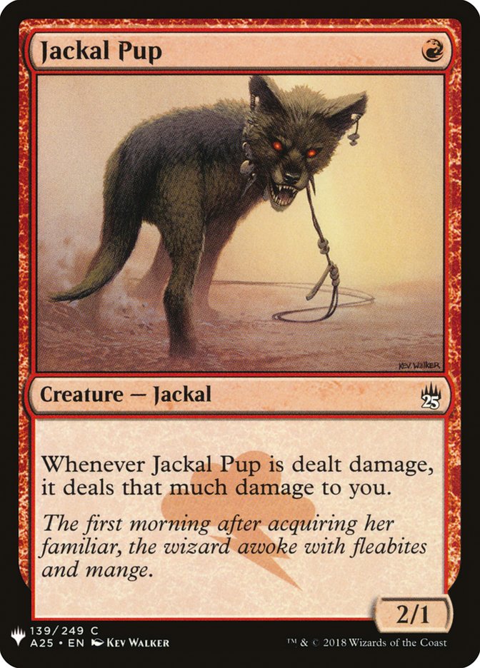 Jackal Pup [Mystery Booster] | Silver Goblin