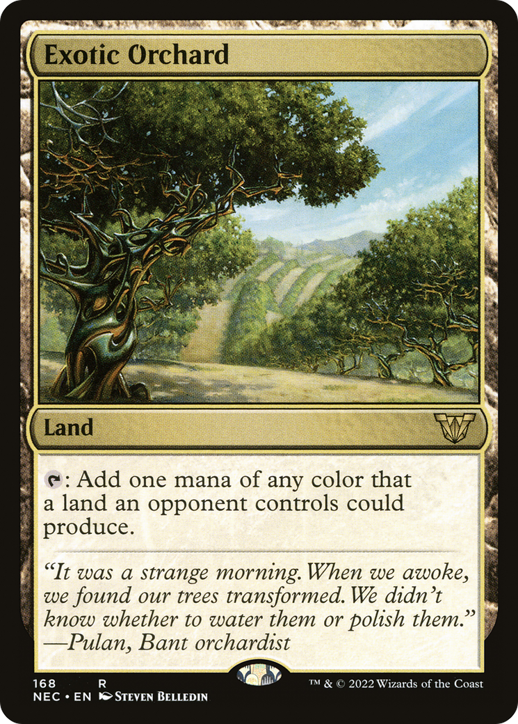 Exotic Orchard [Kamigawa: Neon Dynasty Commander] | Silver Goblin