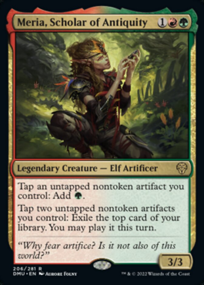 Meria, Scholar of Antiquity [Dominaria United] | Silver Goblin