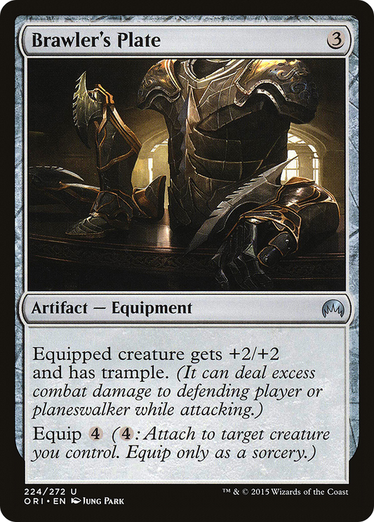 Brawler's Plate [Magic Origins] Foil