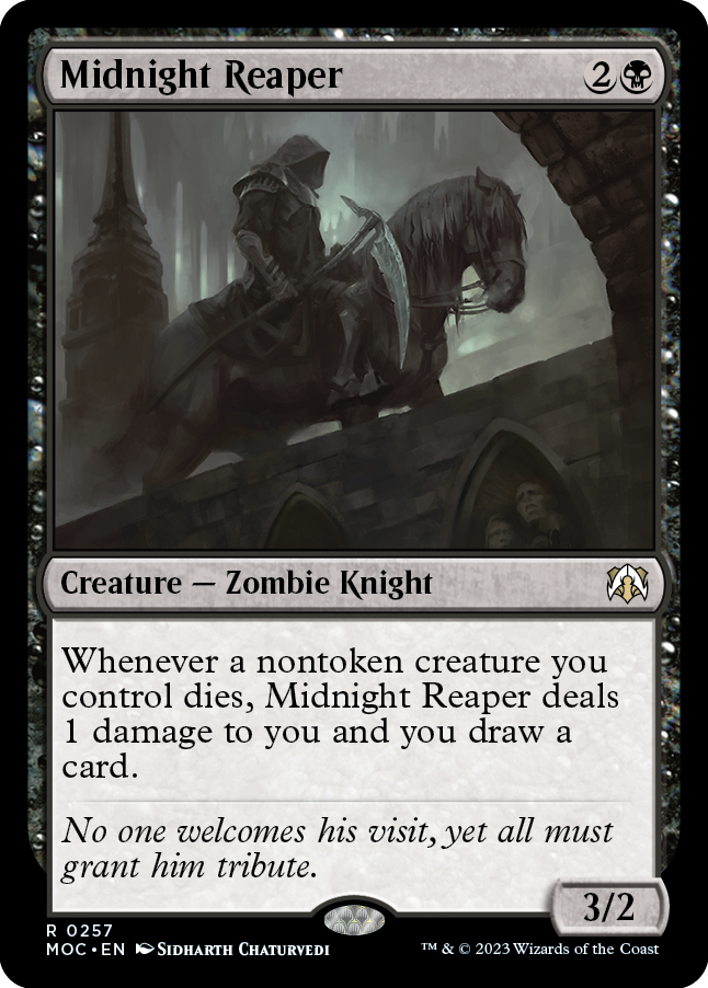 Midnight Reaper [March of the Machine Commander] | Silver Goblin