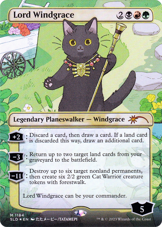 Lord Windgrace (Borderless) [Secret Lair Drop Series]