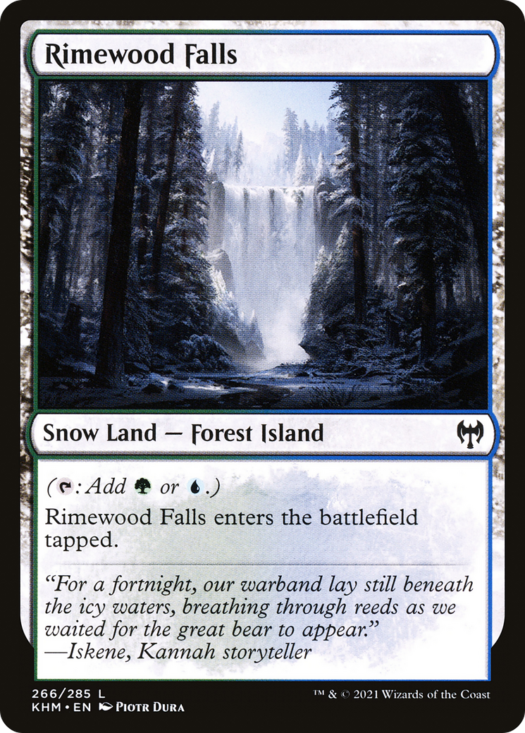 Rimewood Falls (266) Foil - Kaldheim