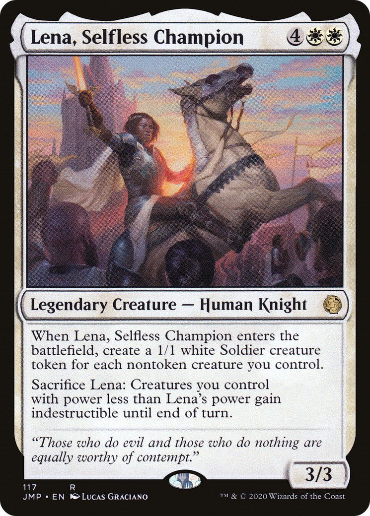 Lena, Selfless Champion (117) - Jumpstart