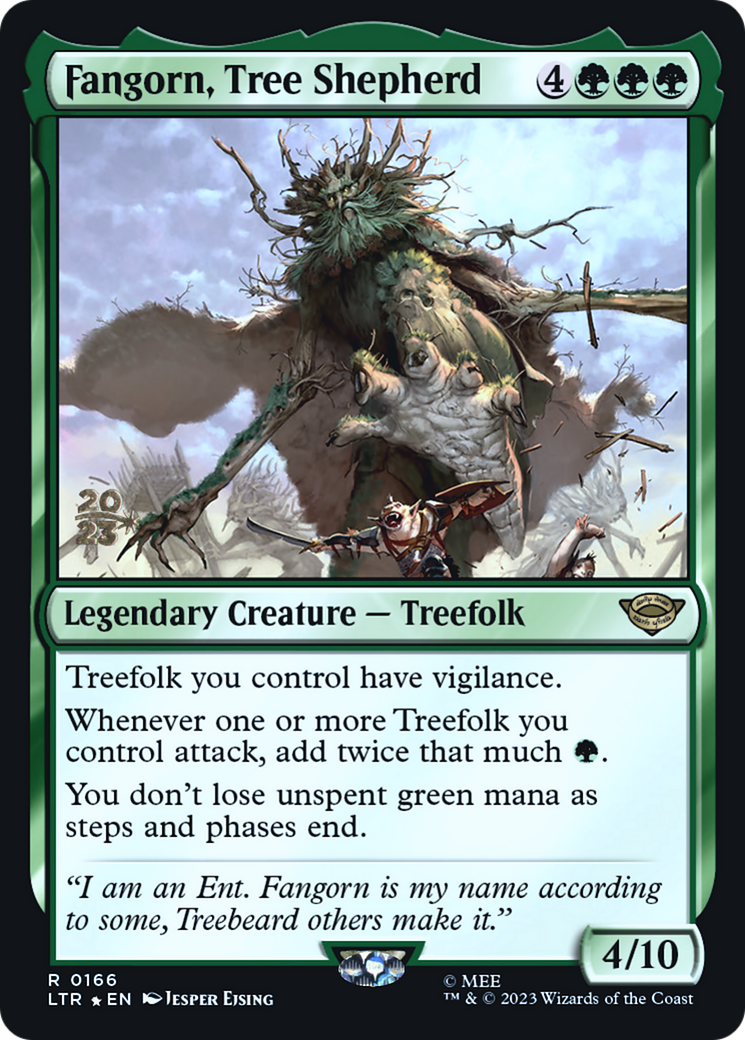 Fangorn, Tree Shepherd [The Lord of the Rings: Tales of Middle-Earth Prerelease Promos] | Silver Goblin