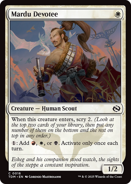Mardu Devotee (016) - Tarkir: Dragonstorm