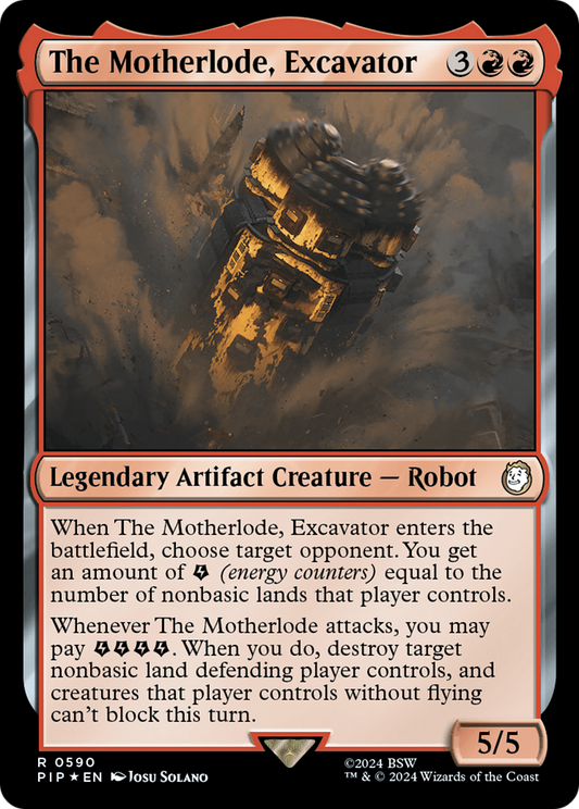The Motherlode, Excavator Foil (590)