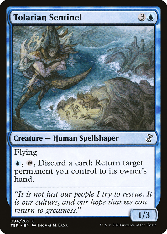 Tolarian Sentinel [Time Spiral Remastered] Foil
