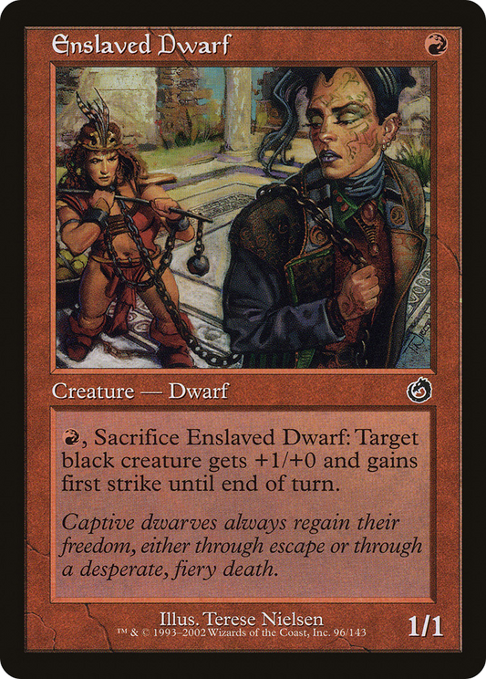 Enslaved Dwarf [Torment] Foil