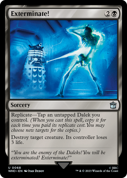 Exterminate! [Doctor Who] Foil