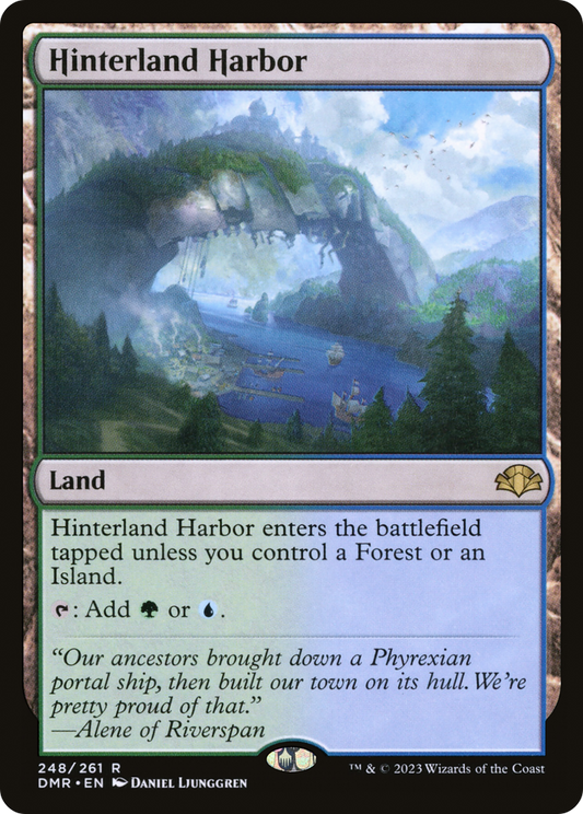 Hinterland Harbor [Dominaria Remastered] Foil