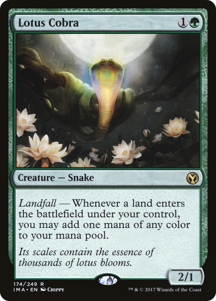 Lotus Cobra [Iconic Masters] Foil