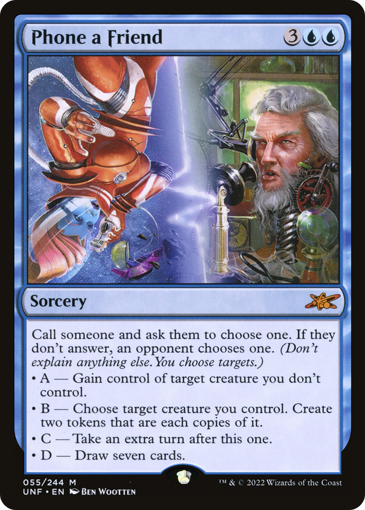 Phone a Friend [Unfinity] Foil