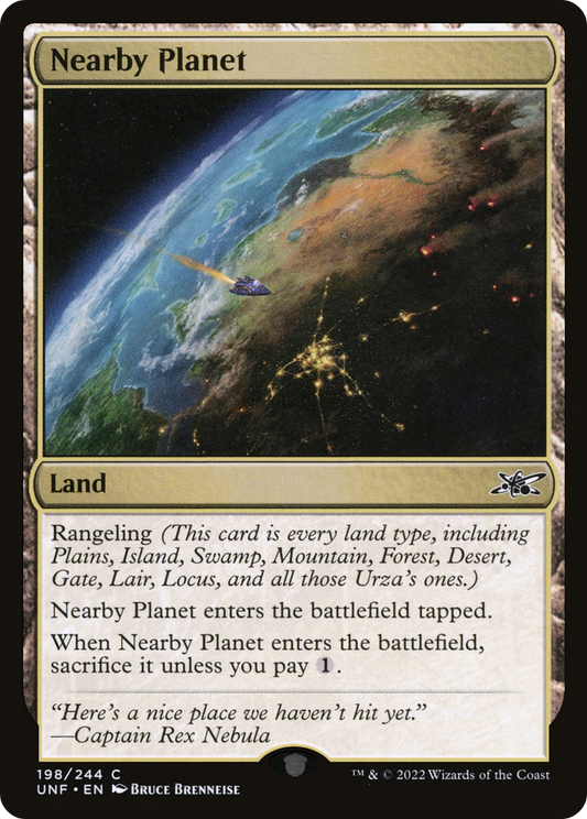 Nearby Planet [Unfinity] Foil