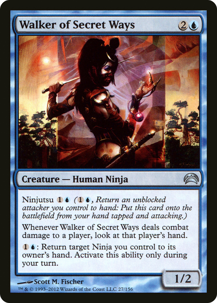 Walker of Secret Ways (027) Foil - Planechase 2012