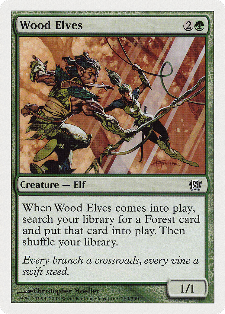 Wood Elves (289) - Eighth Edition