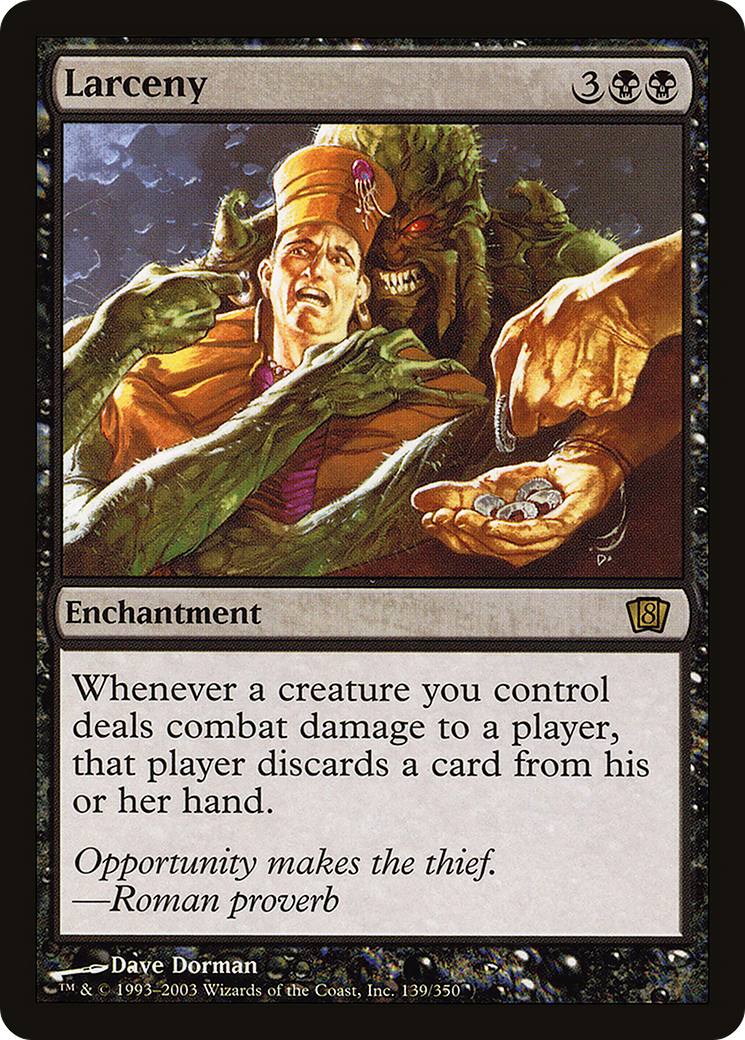 Larceny (139) Foil - Eighth Edition
