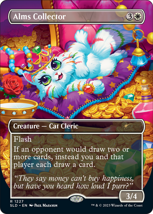 Alms Collector (Borderless) [Secret Lair Drop Series] Foil