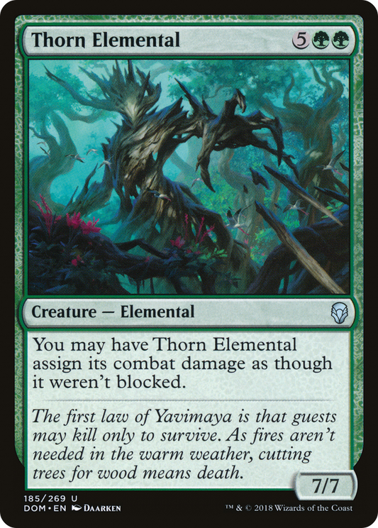 Thorn Elemental [Dominaria]