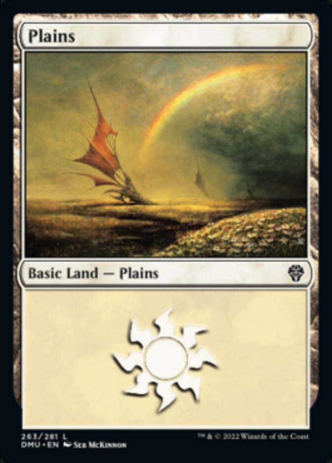 Plains (263) [Dominaria United] | Silver Goblin