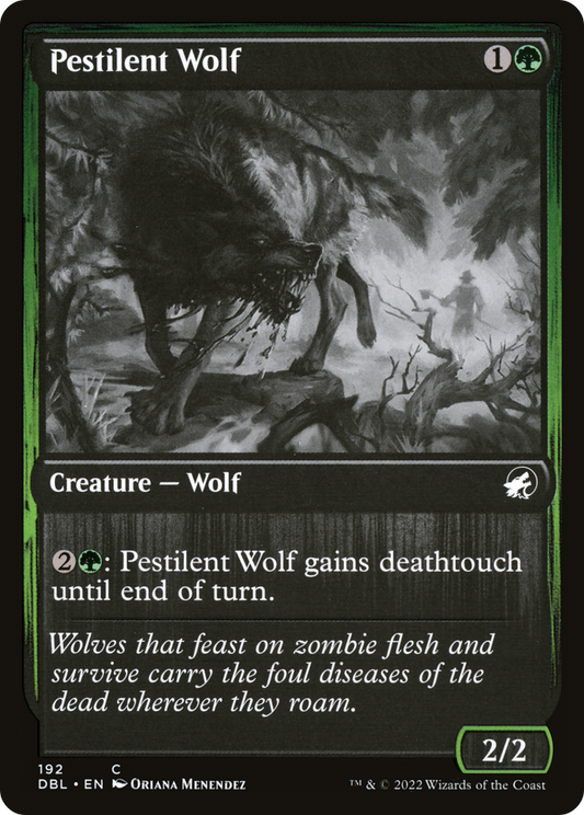 Pestilent Wolf [Innistrad: Double Feature]