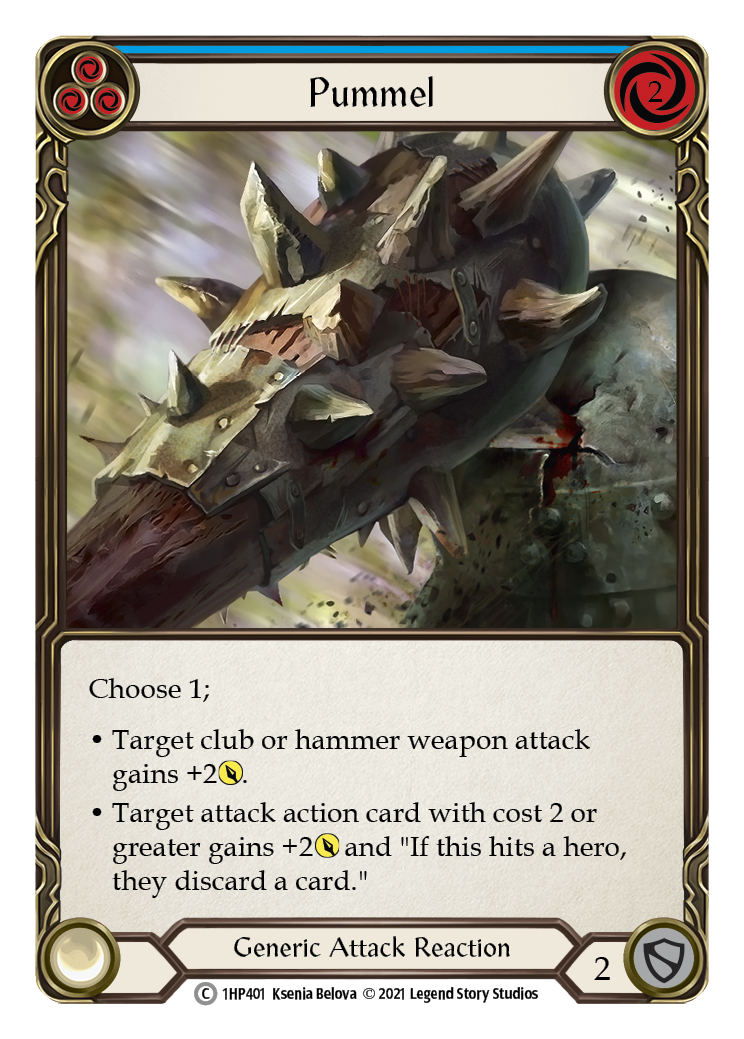 Pummel (Blue) [1HP401] (History Pack 1) | Silver Goblin