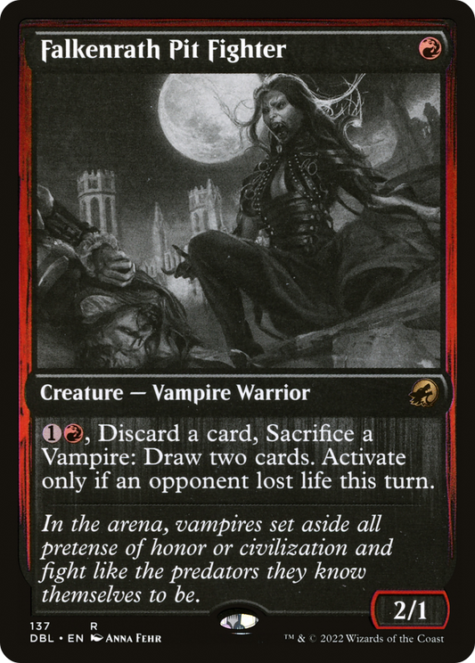 Falkenrath Pit Fighter [Innistrad: Double Feature] Foil