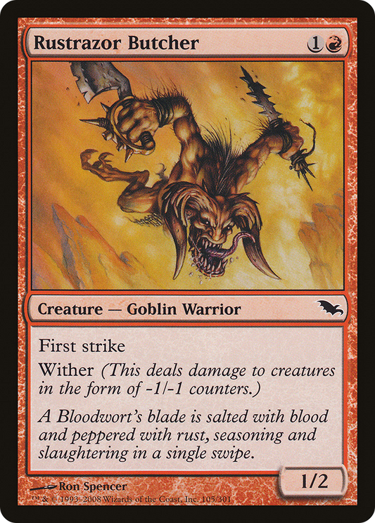 Rustrazor Butcher [Shadowmoor] Foil