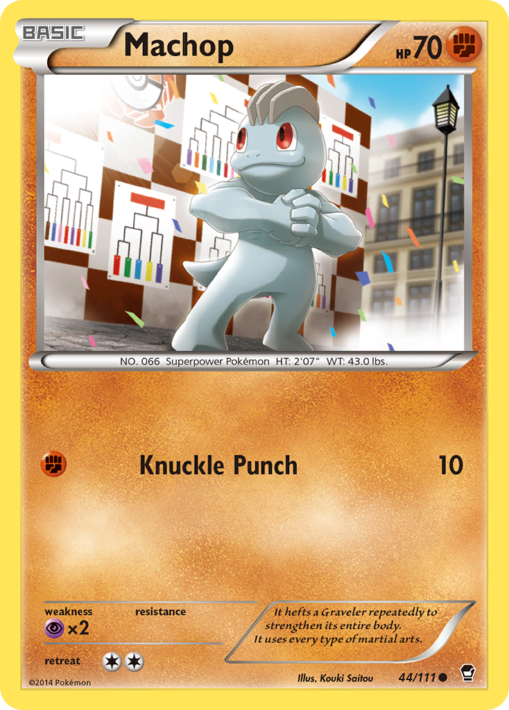 Machop (44/111) [XY: Furious Fists] | Silver Goblin