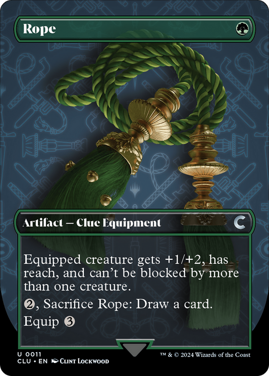 Rope (Borderless) [Ravnica: Clue Edition]