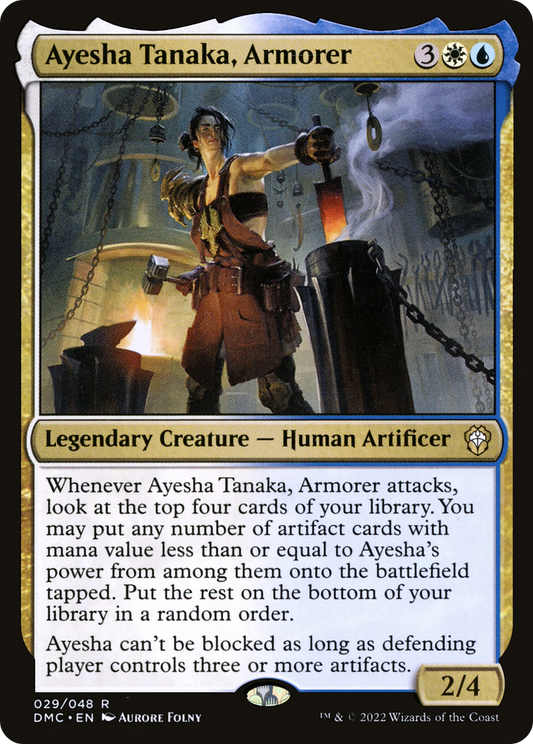 Ayesha Tanaka, Armorer [Dominaria United Commander] Foil
