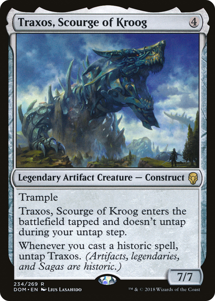 Traxos, Scourge of Kroog [Dominaria] Foil
