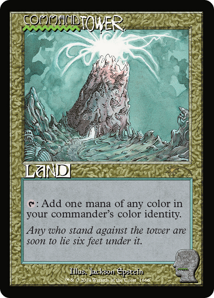 Command Tower (1666) (Rainbow Foil) [Secret Lair Drop Series] | Silver Goblin