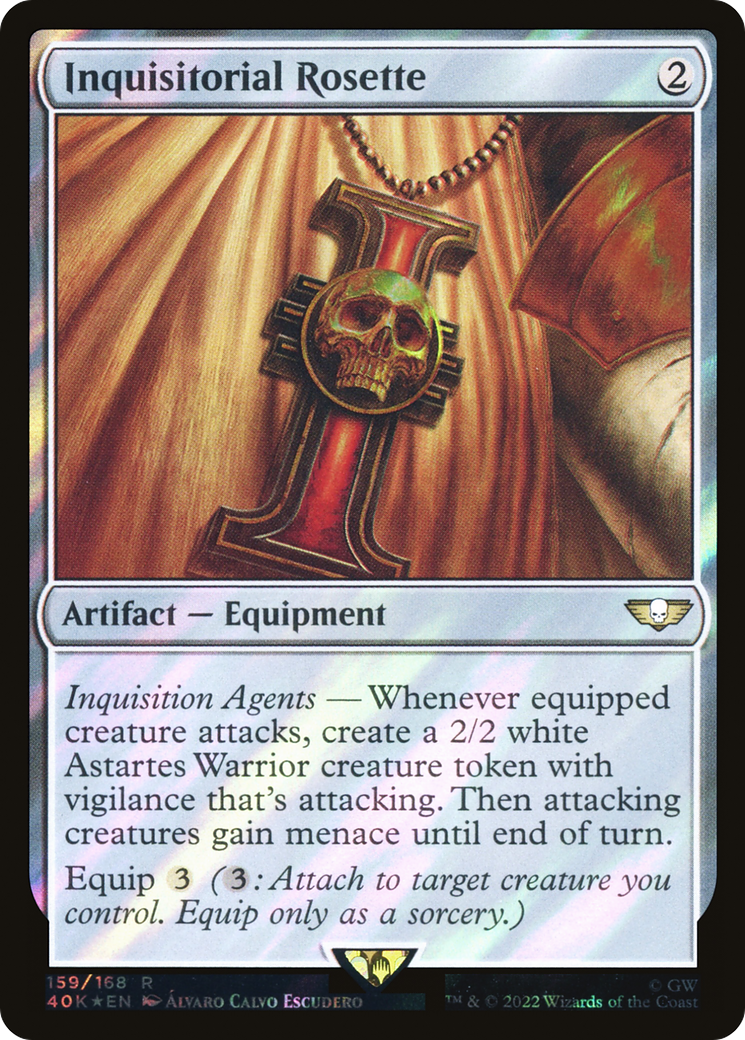 Inquisitorial Rosette (Surge Foil) [Warhammer 40,000]