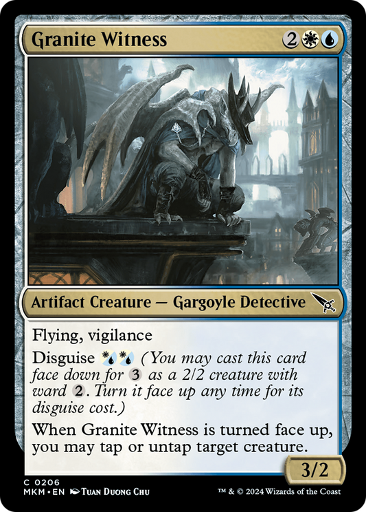 Granite Witness [Murders at Karlov Manor] Foil