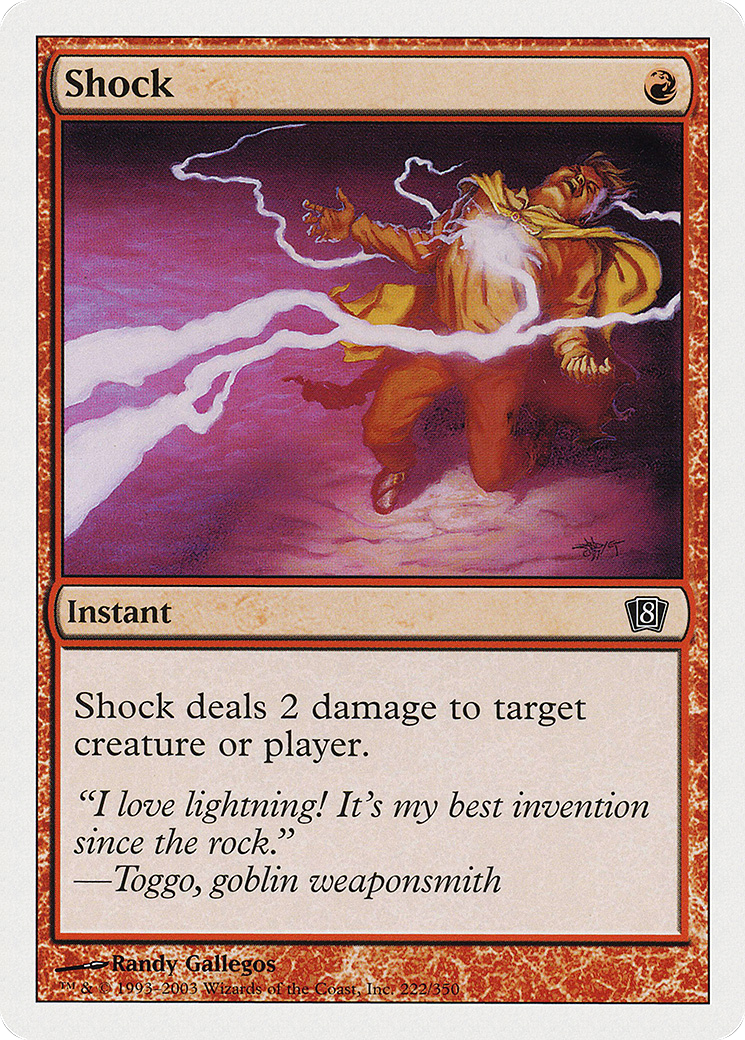 Shock (222) Foil - Eighth Edition