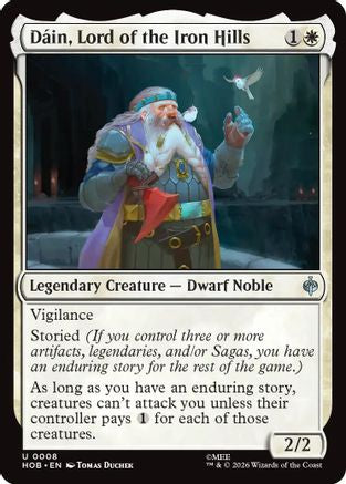 Dain, Lord of the Iron Hills (008) Foil - The Hobbit