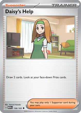 Daisy's Help (158) Reverse Holofoil - 151