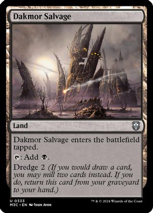 Dakmor Salvage (333) Ripple Foil - Commander: Modern Horizons 3